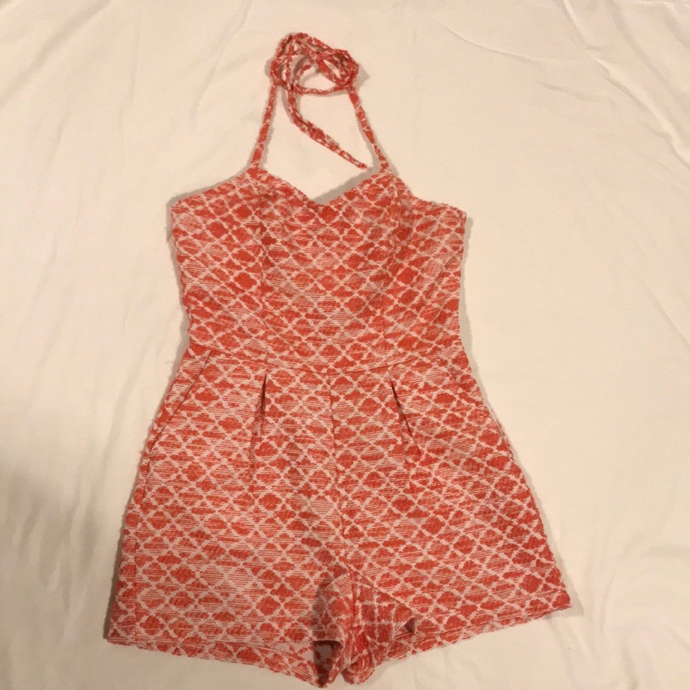 JACK by BB Dakota Size 4 Halter Romper